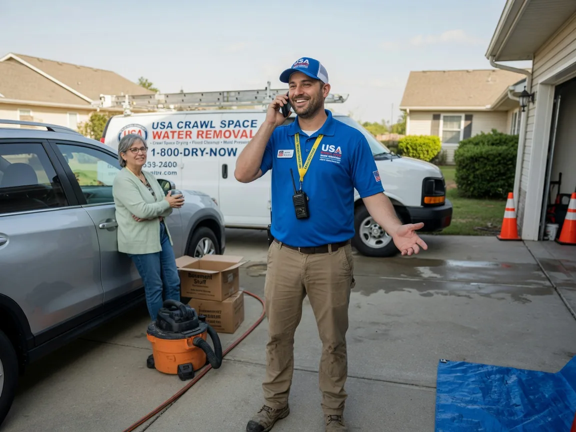 Crawl Space Water Removal Tazewell, VA FAQs